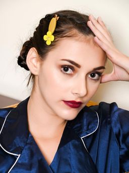 Odette - Yellow Vinning Hair Clip