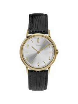 Timex - Marlin Round 21mm Silver Dial Mechanical Men Watch - TW2T18400U9