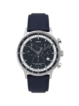 Timex - Waterburry Round 21mm Blue Dial Analog Men Watch - TW2U04700UJ
