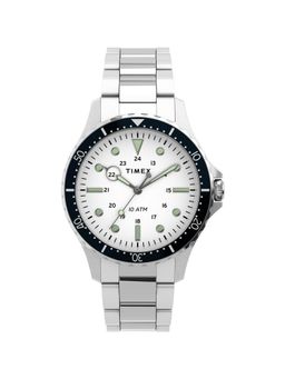 Timex - Men White Analog Dial Watch- TW2U10900UJ