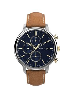Timex - Men Blue Analog Dial Watch- TW2U39000UJ