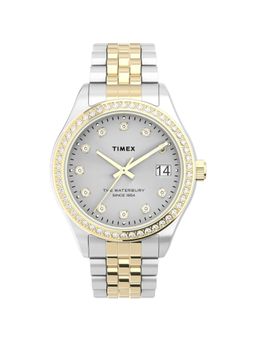 Timex - Trend Round 21mm Silver Dial Analog Women Watch - TW2U53900UJ