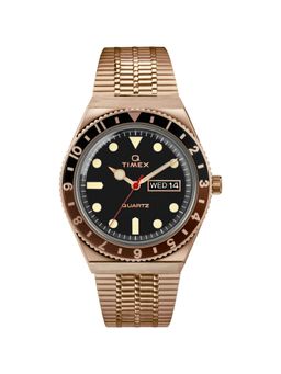 Timex - Q Round 21mm Black Dial Analog Men Watch - TW2U61500U9