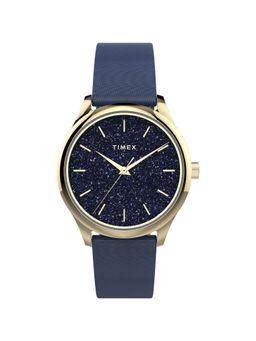 Timex - Trend Round 21mm Blue Dial Analog Women Watch - TW2V01200UJ