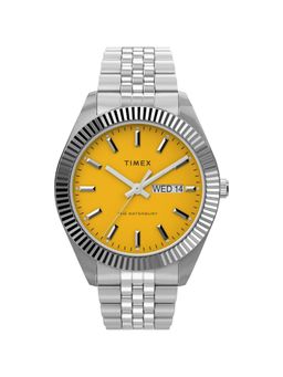 Timex - Men Yellow Analog Dial Watch- TW2V18000UJ