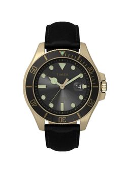 Timex - Harborside Round 21mm Black Dial Analog Men Watch - TW2V42200UJ
