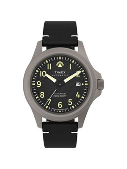 Timex - Men Black Analog Dial Watch- TW2V54000X6