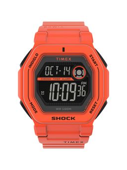 Timex - Trend Square 21mm Black Dial Digital Men Watch - TW2V60000UJ