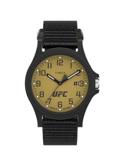 Timex - UFC Round 21mm Black Dial Analog Men Watch - TW2V622000D