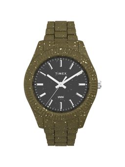 Timex - Men Black Analog Dial Watch- TW2V77100X6