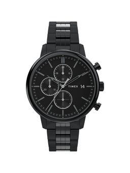 Timex - Chicago Round 21mm Black Dial Analog Men Watch - TW2W13400UJ