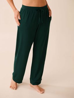 La Vie En Rose - Green Polyester Pyjama