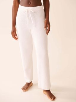 La Vie En Rose - White Acrylic Blend Pyjama