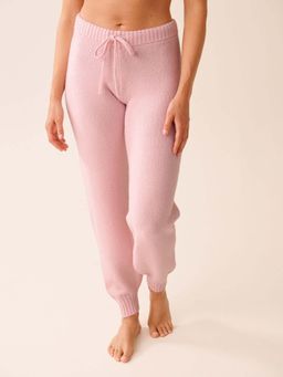 La Vie En Rose - Pink Acrylic Blend Pyjama