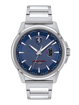 Scuderia Ferrari - GRAND TOUR 0830835 Analog Silver Dial Watch for Men