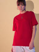 Red color option, Sold out, Currently selected
