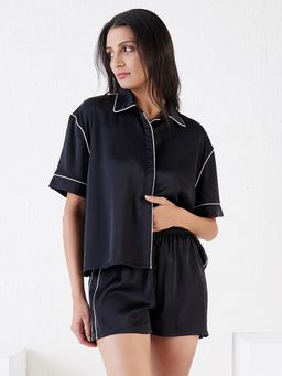 Sweet Dreams - Silky Contemporary Shorts & Shirt (Set of 2)