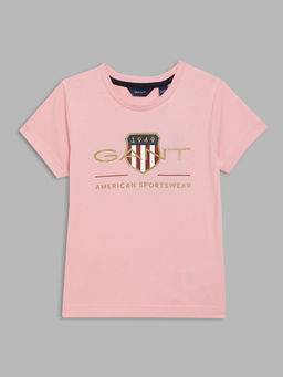 GANT - Kids Pink Printed T-shirt