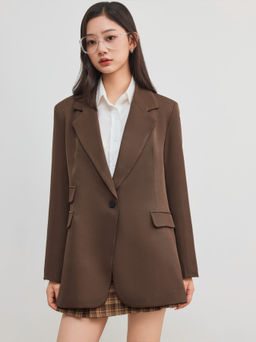 Cider - On The Move Oversized Blazer