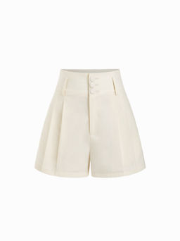 Cider - Linen High Waist Shorts