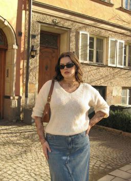 Cider - Lace Long Sleeve Top Curve & Plus