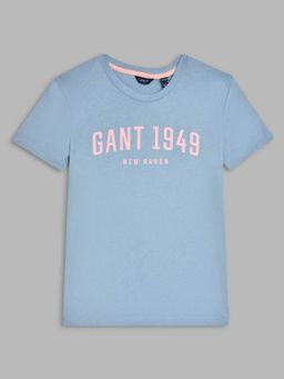 GANT - Kids Boys Blue Graphic T-shirt