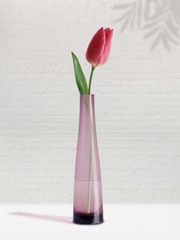 NATURALLY YOURS - Purple Glasswares Vase ( Set of 2 )