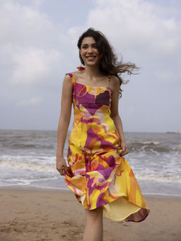 dhaaga - Nessa Printed Dress