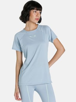 Puma - First Mile Womens Blue T-Shirts