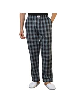 Sleepz by Raymond - Regular Fit Checkered Black Pyjama