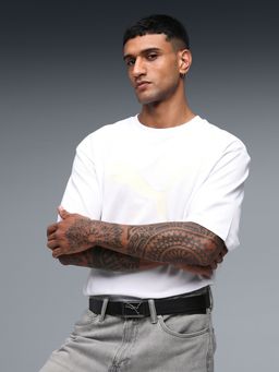 Puma - Buckle Leather Belt V1 - Brown