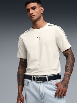 Puma - Monogram Leather Belt - Navy Blue