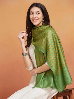 Fabindia - Green Silk Stole