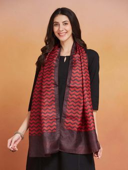 Fabindia - Red Silk Stole