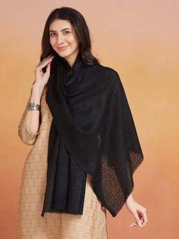 Fabindia - Black Wool Stole