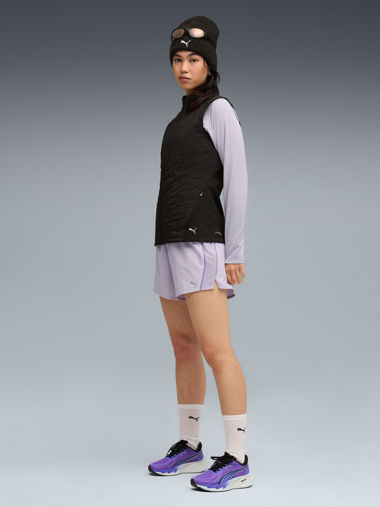 puma Women Black Run Cloudspun Vest-picture-15
