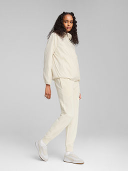 Puma - Women White Essentials Water Repellent Hooded Jacket