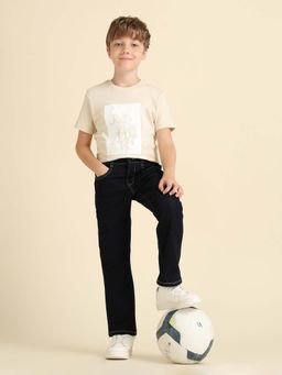 U.S. POLO ASSN. - Kids Boys Mid Rise Relaxed Fit Jeans