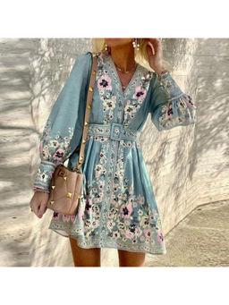 MISS MOSA BY AKANKSHA - Evord Vintage Mini Dress