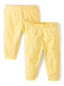 Gymboree - Homegrown by Gymboree Girls Floral Legging (Pack of 2)