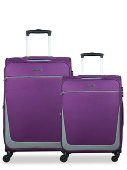CARRIALL - Sharp Purple Medium and Small Luggage Bag (Set of 2)