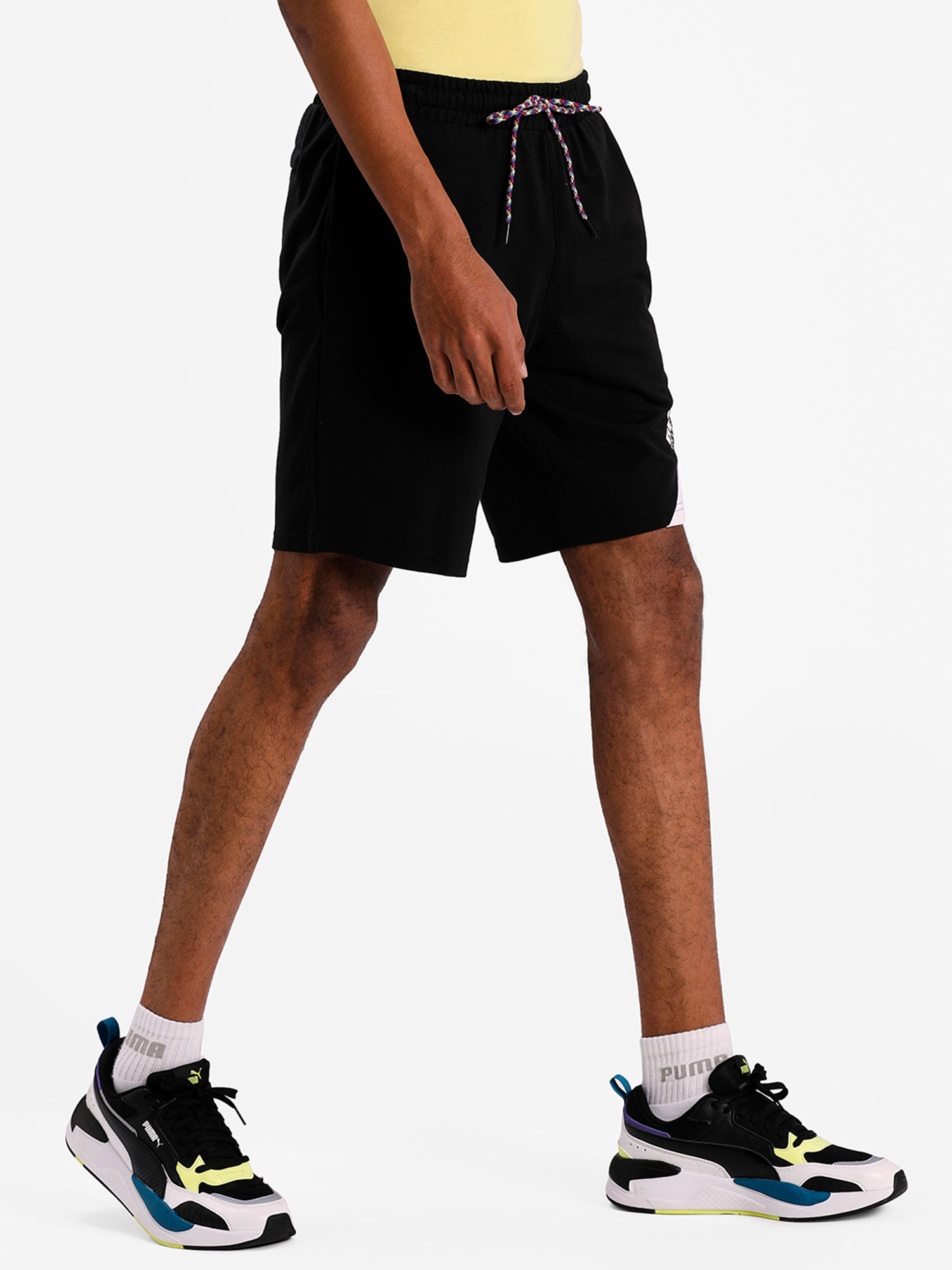 Buy Puma International Baby Terry Men's Black Shorts Online