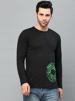 RIGO - Men Neon Print Full Sleeve T-Shirt