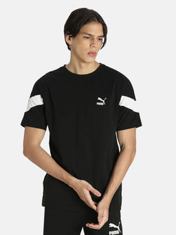 Puma - Iconic MCS Black Mens Casual T-Shirt