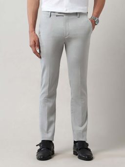 Arrow - Grey Men's Slim Fit Auto Flex Trouser