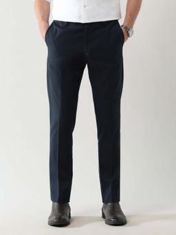 Arrow - Men'S Mid Rise Dobby Formal Trouser