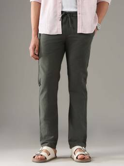 Arrow Sports - Men'S Solid Spring Sorbet Trouser