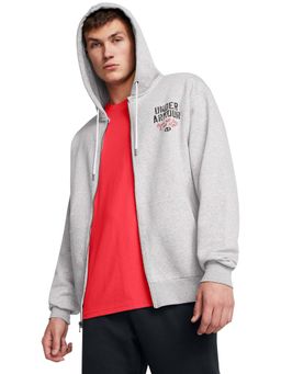 Under Armour - Grey Printed Hoodie