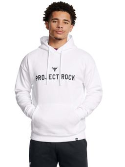 Under Armour - White Printed Hoodie
