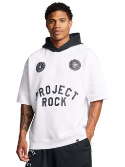 Under Armour - White Printed Hoodie